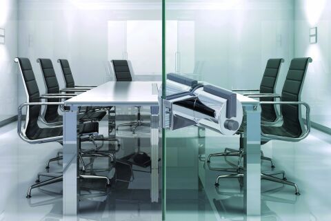 Topuz Kilit, Hafele FORMA, Ofis Tipi, Cam - 911.78.905