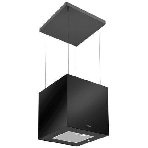 Hafele POLAR Davlumbaz 40cm abajur siyah cam