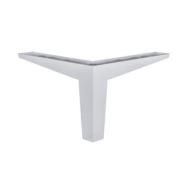 Hafele HIRA Mobilya Ayağı Köşeli Mat Krom 142x100mm