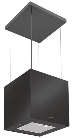 Davlumbaz, Hafele POLAR, 40 cm, Ada Tipi, Abajur, 650