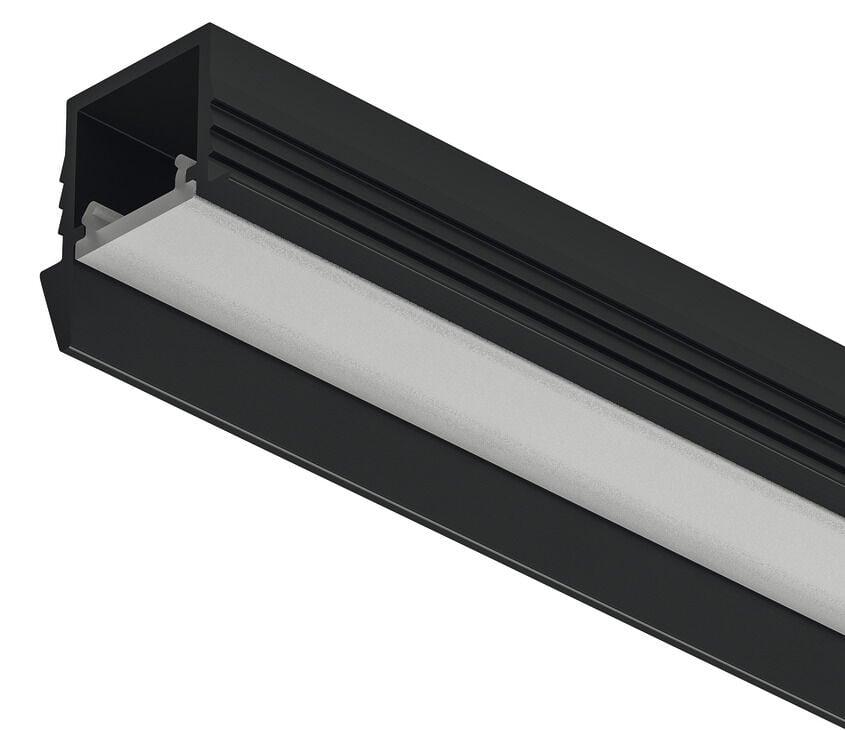 Gömme montaj için profil, 8 mm şerit LED aydınlatmalar