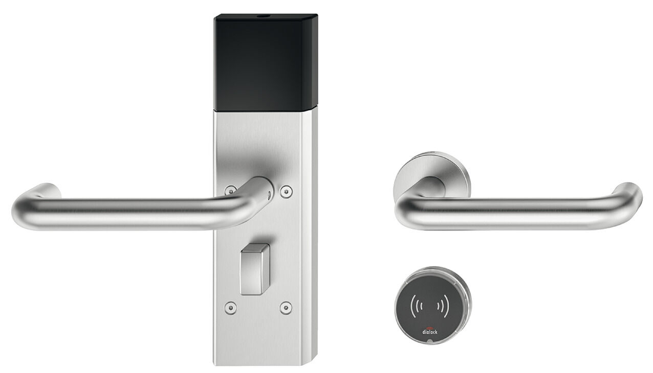 Kapı terminal seti, Hafele Dialock DT 710c, çevirmeli