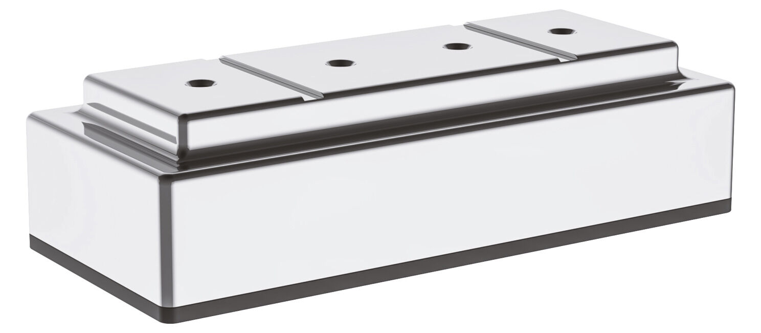 Häfele TRAVIS Mobilya Ayağı Plastik - 50 mm Krom Mat 634.98.065