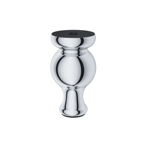 Hafele LADY Mobilya Ayağı Meşale Parlak Krom 70x120mm