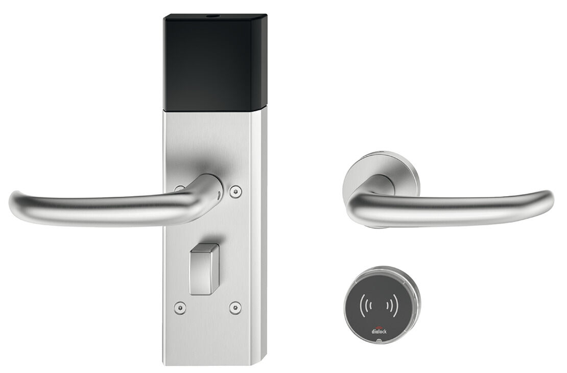 Kapı terminal seti, Hafele Dialock DT 710c, çevirmeli