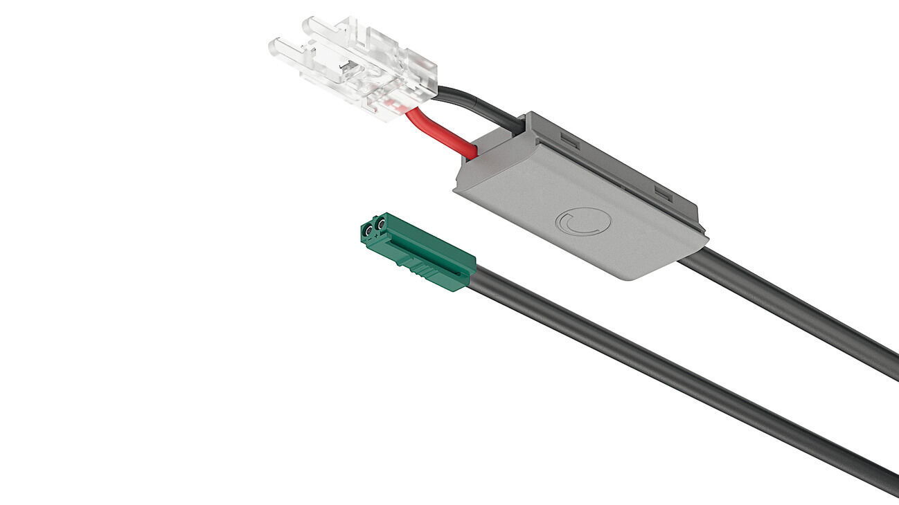 Häfele Loox5 24 V 2 (monokrom) Entegre dimmer anahtar 36x17x7,7 mm 8 mm 36 mm Loox5 2 833.77.836
