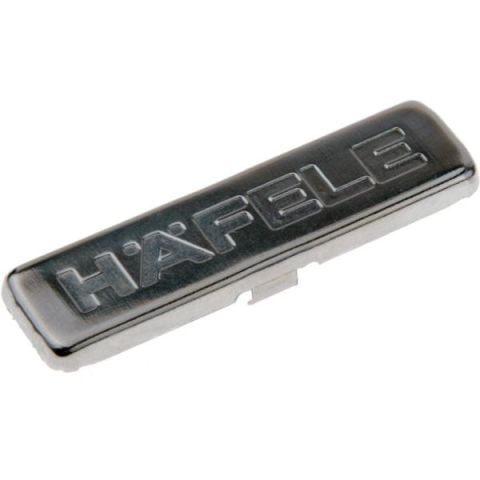 Hafele METALLAMAT S ve K Tas Menteşe Gövde Kapağı Mat Nikel HAFELE Logolu