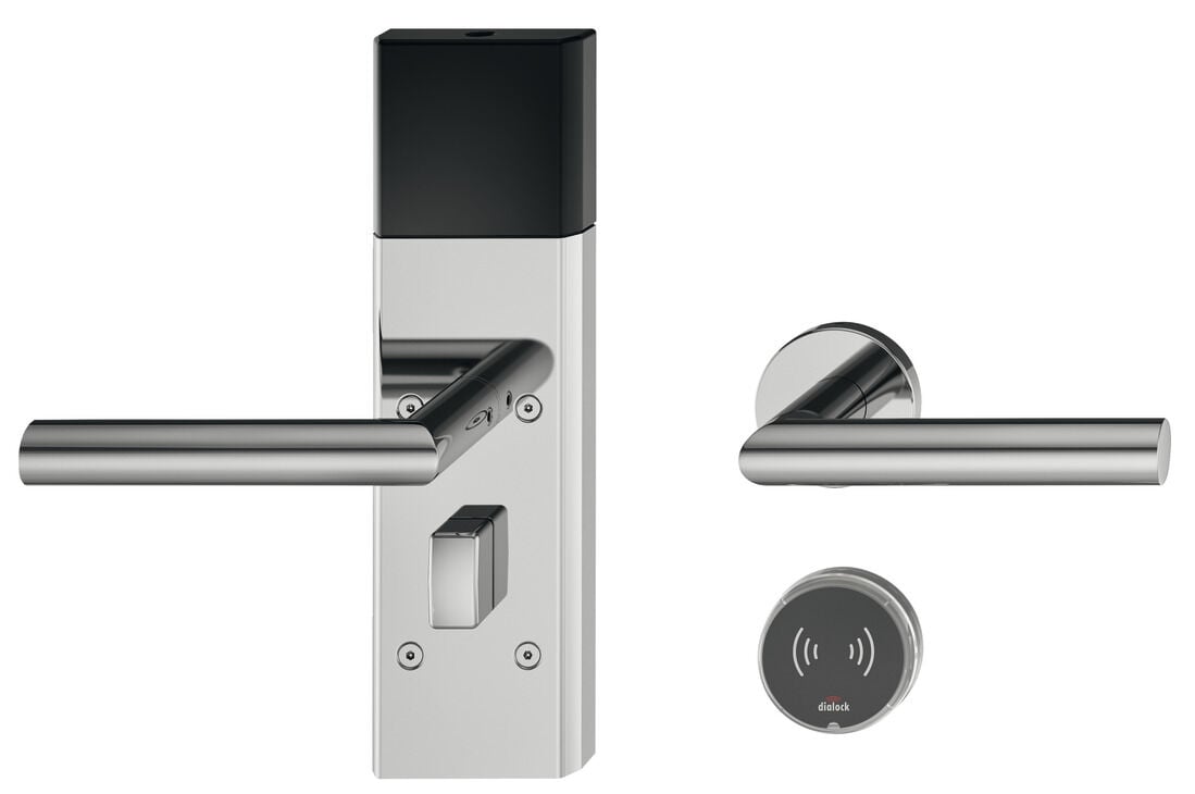Kapı terminal seti, Hafele Dialock DT 710c, çevirmeli