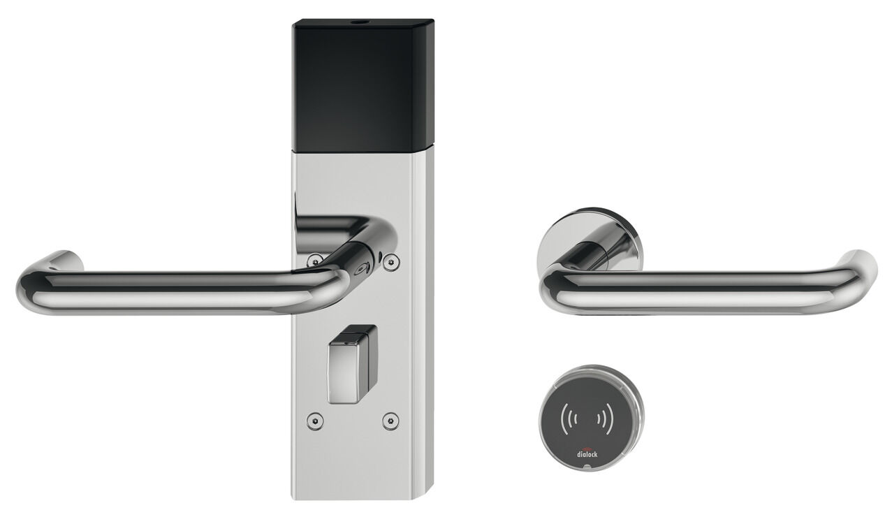 Kapı terminal seti, Hafele Dialock DT 710c, çevirmeli