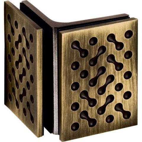 Hafele Cam tutucu,cam/cam,bronz