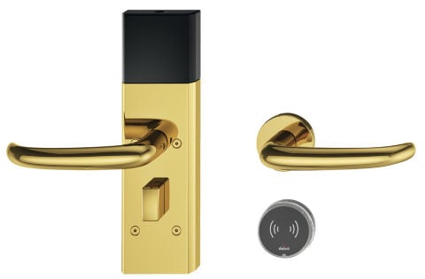 Kapı terminal seti, Hafele Dialock DT 710c, çevirmeli
