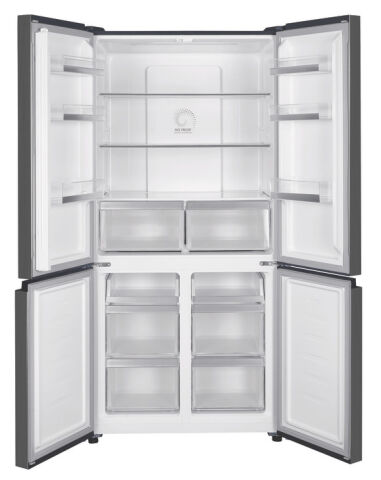 Häfele MAXIMA Buzdolabı 90 cm Solo 4 Kapılı 905 mm 1,900 mm Siyah Inox 220–240 V 164 W 534.14.160