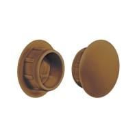 Hafele Mobilya Delik Tapası Kahverengi 15/10mm Delik İçin