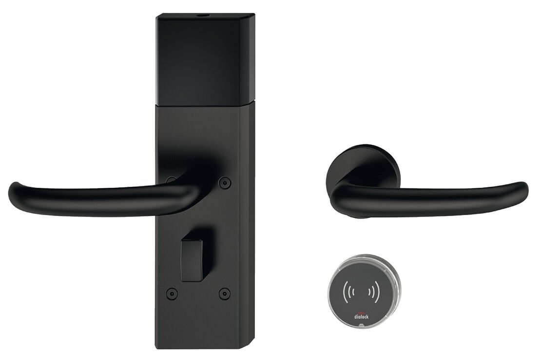 Kapı terminal seti, Hafele Dialock DT 710c, çevirmeli