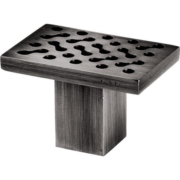 Hafele Cam Kapı Kulpu Köşeli Parlak Krom 70x45mm