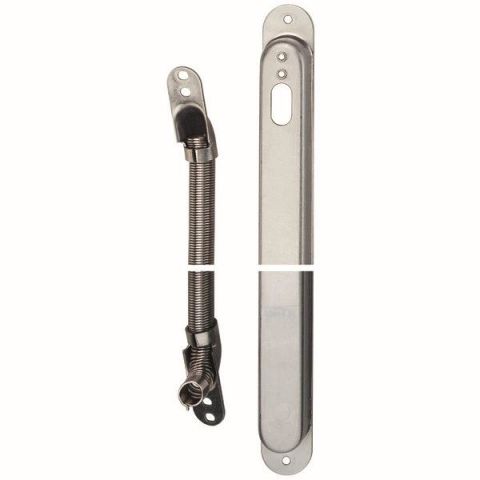 Hafele Kablo Kanalı Paslanmaz Çelik Mat 155mm