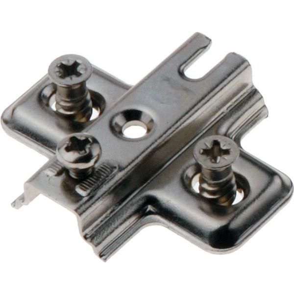 Hafele METALLAMAT S H Tas Menteşe Tabanı  Sürerek 0mm Özel Vidalı, 5mm