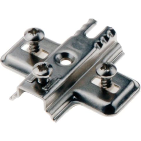 Hafele METALLAMAT S H Tas Menteşe Tabanı  Sürerek 0mm Dübelli, 10mm