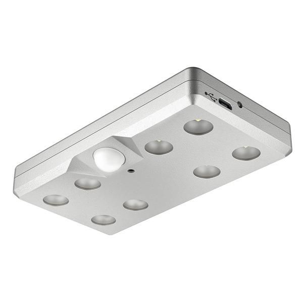 Hafele LED 9004 Pilli Aydınlatma 0.8W Gümüş Renkli 4000K