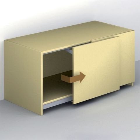 Hafele SLIDER S US Kayar Kapak Hemyüz 1400mm