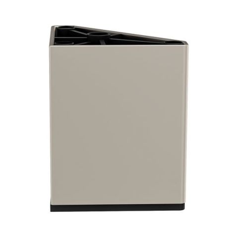 Hafele LUNA 50 Mobilya Ayağı Paslanmaz Çelik Renkli 50x80mm