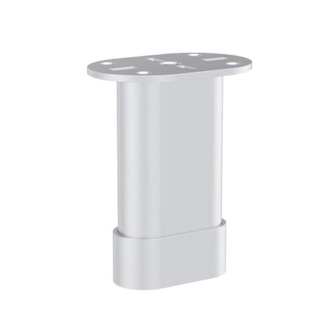 Hafele MENTON Mobilya Ayağı Oval Mat Krom 25x100mm