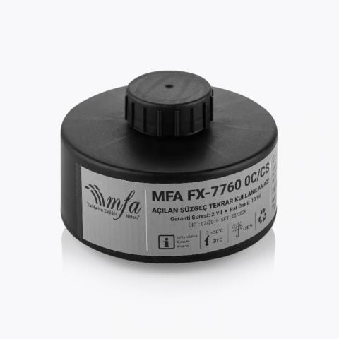 MFA Gaz Filtresi FX-7760 A2-P3 Rd40 Vidalı