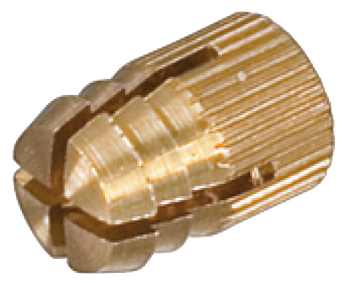Häfele Açılan kovan M4 iç dişli pirinç - 5 mm 8 mm Boş 051.45.004