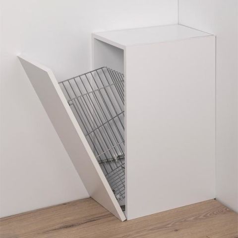 Hafele BOXY Çamaşır Sepeti Parlak Krom 430mm