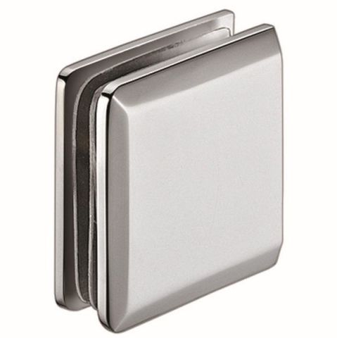 Hafele Cam tutucu yuvarlak krom parlak 51x51mm