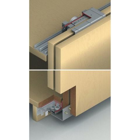 Hafele SILENT 80-VF Kayar Kapak Seti Önde Kayan 2k 19-28mm