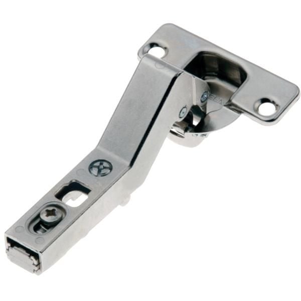 Hafele METALLAMAT K Tas Menteşe 45º Açılı Klipsli 110° Tam Deve Boynu 45/9,5 Dübelli, 8mm
