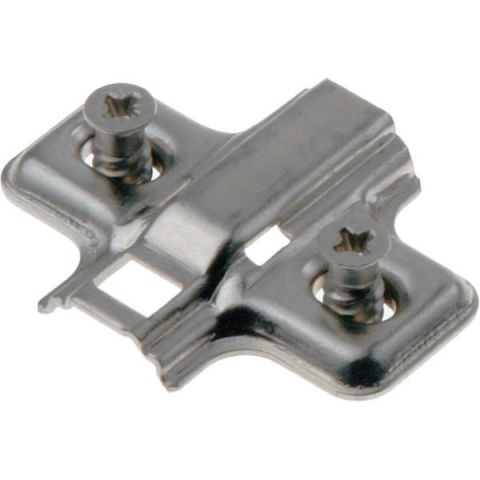 Hafele METALLAMAT K H Tas Menteşe Tabanı  Klipsli 0mm Özel Vidalı, 5mm