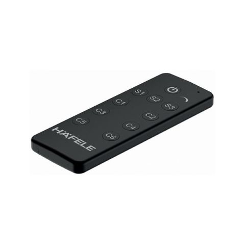 Hafele Uzaktan Kumanda 12V/24V Siyah 6 Kanallı