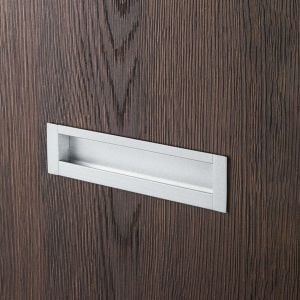 Hafele Gömme Kulp Toby 128mm Mat Krom - 151.76.902