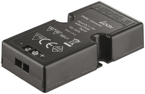 Dimmer arayüzü, Hafele Loox, modüler tasarım, 12/24 V