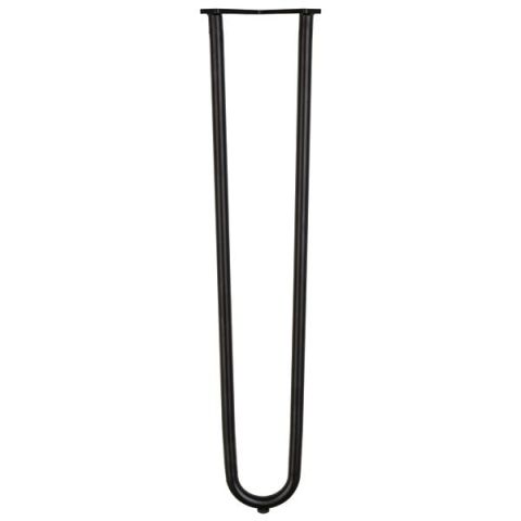 Hafele VITA Masa Ayağı Siyah 710mm