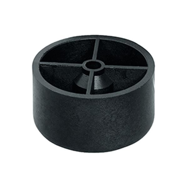 Hafele Zemin Koruyucu Siyah Ø50x30mm