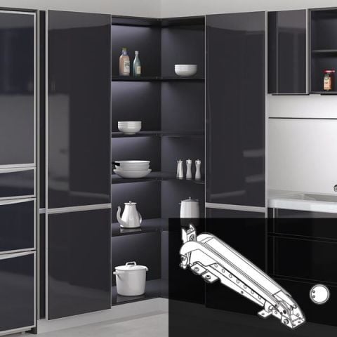 Hafele SWINGFRONT 17 FB Menteşe Yavaşlatıcılı