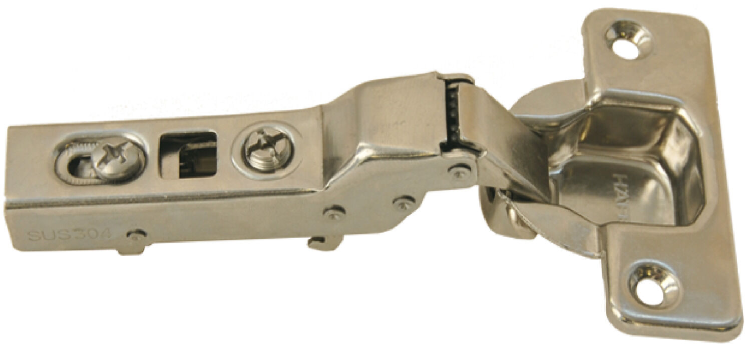 Häfele Gizli menteşeler Metalla SM 100° Paslanmaz çelik 35 mm 315.06.751