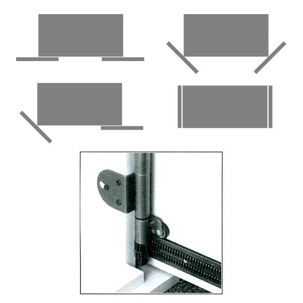 Hafele FREESWING Pivot Kayar Kapak Seti1k