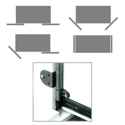 Hafele FREESWING Pivot Kayar Kapak Seti1k