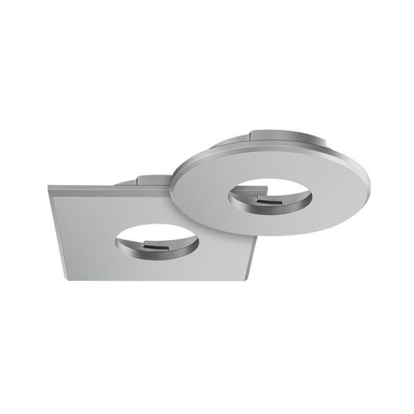 Hafele LED2090 Gömme Montaj Kapağı Gümüş