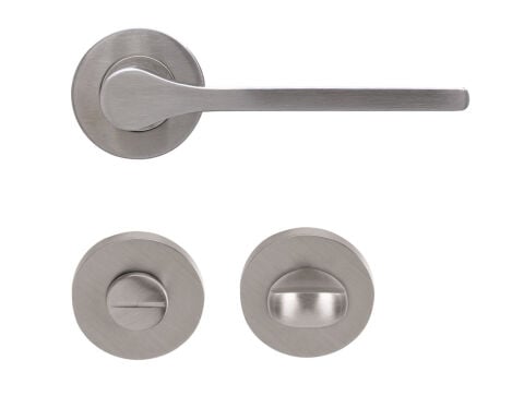 Häfele CLE - (WC) Kapı Kolları 53 mm Paslanmaz Çelik Mat 902.99.808