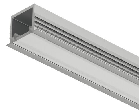 Gömme montaj için profil, 8 mm şerit LED aydınlatmalar