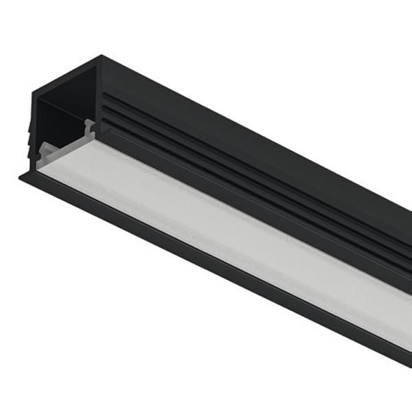 Hafele PROFIL1103 Gömme LED Profil Alüminyum Siyah 2.5m