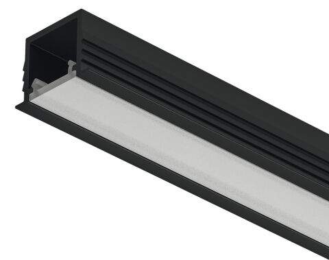 Gömme montaj için profil, 8 mm şerit LED aydınlatmalar