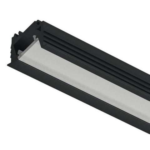 Hafele PROFIL1106 Gömme LED Profil Alüminyum Siyah 2.5m