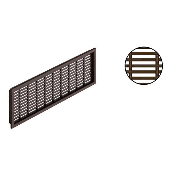 Hafele Havalandırma Menfezi Dikdörtgen Kahverengi 41x175mm