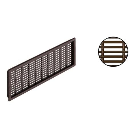 Hafele Havalandırma Menfezi Dikdörtgen Kahverengi 41x175mm